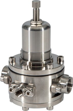 Exemplary representation: Stainless steel pressure regulator (1.4404)